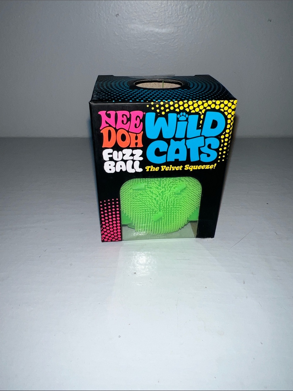 Nee doh wild cats green fuzz ball